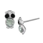Target Silver Plated Cubic Zirconia Owl