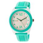 Crayo Praise Ladies Quartz Strap Watch - Turquoise