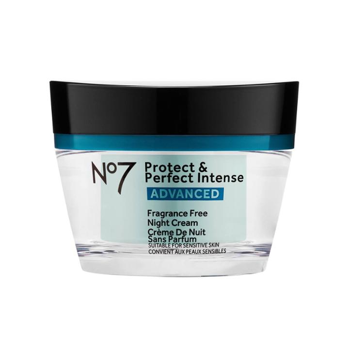 No7 Protect & Perfect Intense Advanced Fragrance Free Night Cream