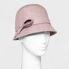 Women's Felt Cloche Hat - A New Day Rose (pink)