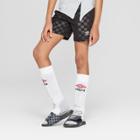 Umbro Girls' Checkerboard Soccer Shorts - Black