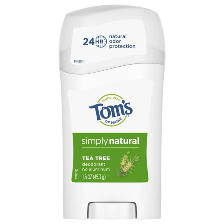 Tom's Of Maine Simply Natural Deodorant Tea Tree