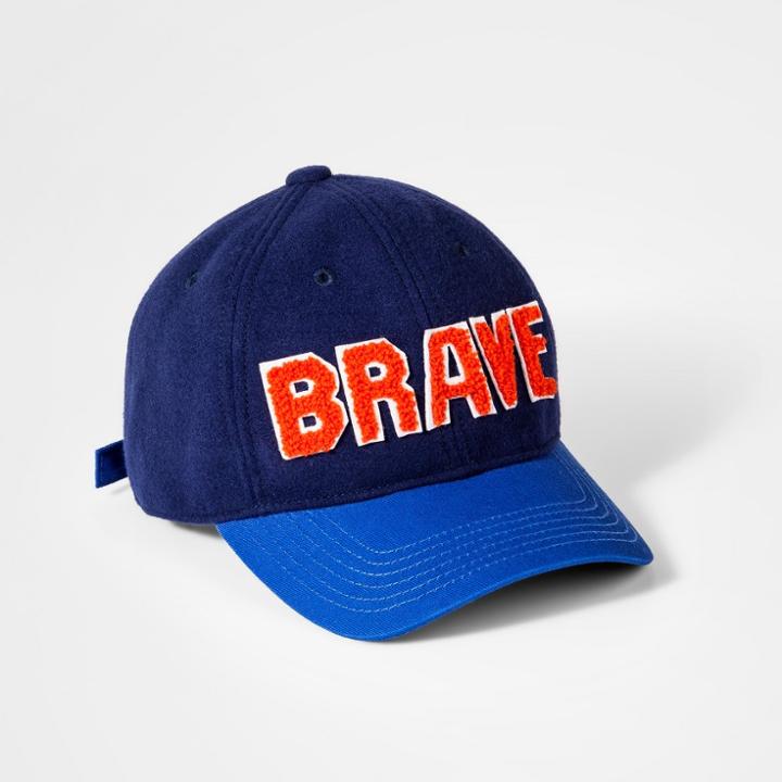 Boys' Patch Baseball Cap - Cat & Jack Navy (blue)