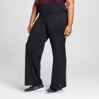 Women's Plus Size Everyday Wide Leg Pants 31.5 - C9 Champion Black