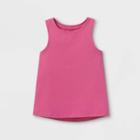 Toddler Girls' Solid Tank Top - Cat & Jack Bright Pink