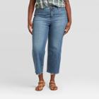 Women's Plus Size High-rise Skinny Jeans - Universal Thread Dark Wash