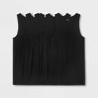 Men's 4+1 Bonus Pack Tank Top - Goodfellow & Co Black