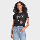 Jerry Leigh Women's Duran Duran Short Sleeve Graphic T-shirt - Black