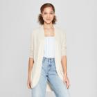 Women's Cocoon Cardigan - A New Day Cream (ivory)