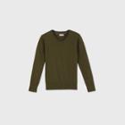 Boys' V-neck Sweater - Cat & Jack Olive