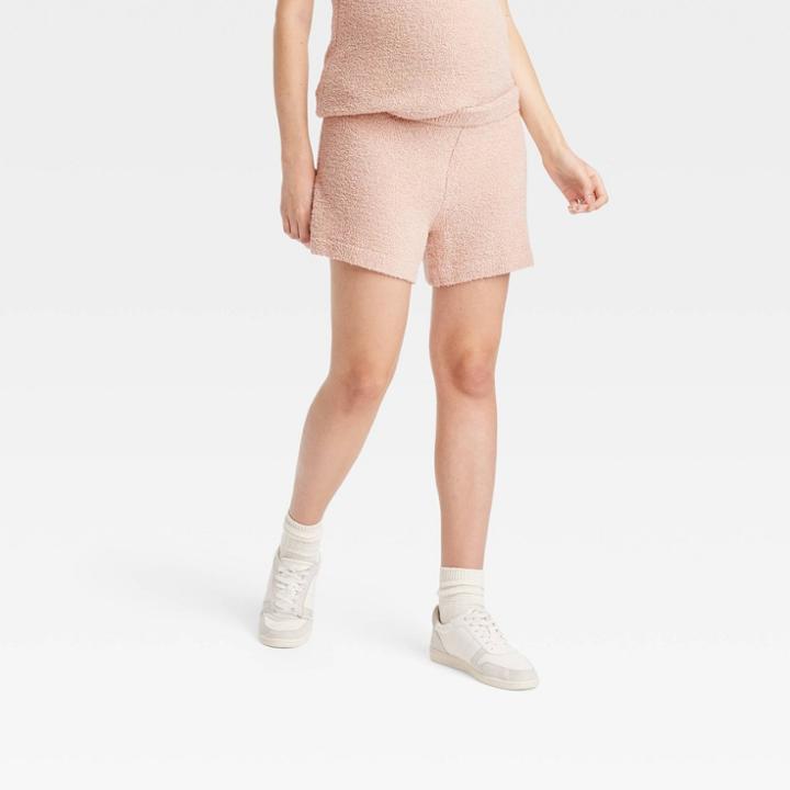 Teddy Maternity Shorts - Isabel Maternity By Ingrid & Isabel Taupe
