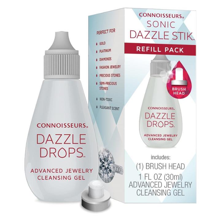 Target Connoisseurs Advanced Jewelry Cleansing Gel Sonic Stick Refill - Red