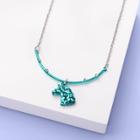 Girls' Diy Charm Necklace - More Than Magic Teal,