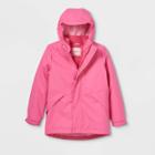 Girls' 3-in-1 Rain Jacket - Cat & Jack Pink