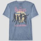 Men's The Beatles Short Sleeve Graphic T-shirt - Blue