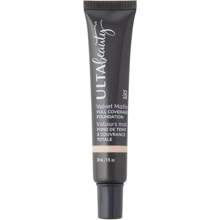 Ulta Beauty Collection Velvet Matte Longwear Foundation - Fair Cool - 1oz - Ulta Beauty