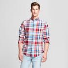 Men's Slim Fit Long Sleeve Northrop Button-down Shirt - Goodfellow & Co Ripe Red