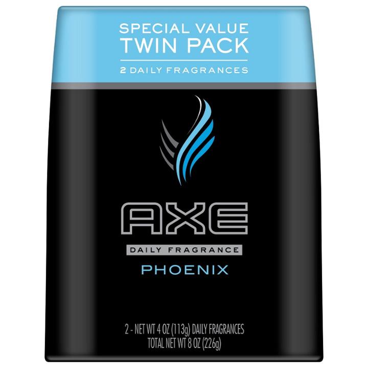Axe Phoenix Daily Fragrance 4 Oz, Twin Pack
