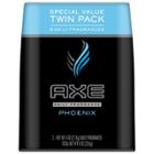 Axe Phoenix Daily Fragrance 4 Oz, Twin Pack