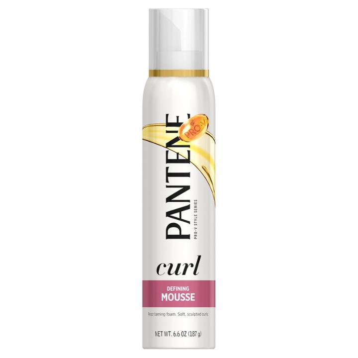 Pantene Pro-v Curly Hair Style Curl Defining Mousse