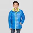 Boys' Down Puffer Jacket - Cat & Jack Blue