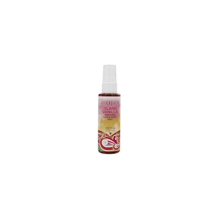 Women's Island Vanilla By Pacifica Mini Perfumed Hair & Body Spray