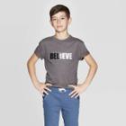 Boys' Flip Sequin Short Sleeve T-shirt - Cat & Jack Charcoal