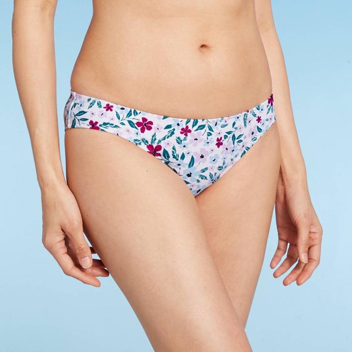 Kona Sol Women's Medium Coverage Hipster Bikini Bottom - Kona