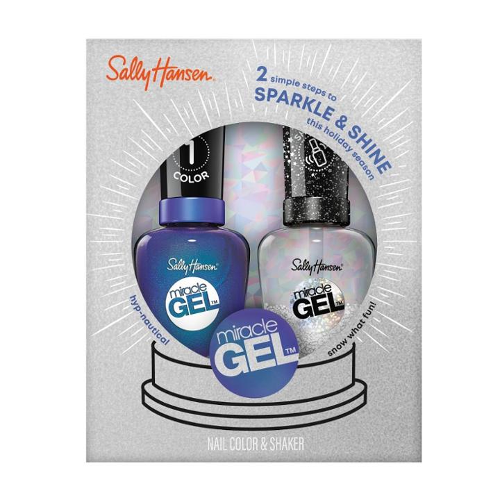 Sally Hansen Miracle Gel Nail Polish Glitter Shakers Duo Pack - Snow What Fun!