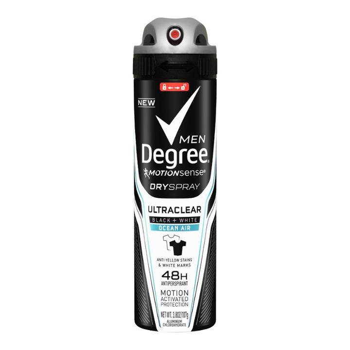 Degree For Men Ultra Clear Black + White Ocean Air Antiperspirant Deodorant Dry