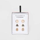 Sugarfix By Baublebar Evening-ready Stud Earring Gift Set, Women's, Pink
