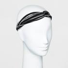 Striped Headwrap - A New Day Black