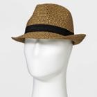 Fedora With Black Band Hat - Goodfellow & Co Dark Brown
