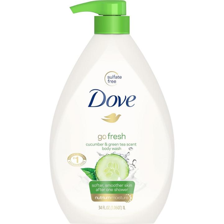 Target Dove Go Fresh Cucumber And Green Tea Body Wash