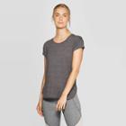 Women's Short Sleeve Pindot T-shirt - C9 Champion Black Heather