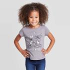 Petitetoddler Girls' Disney Mickey Mouse & Friends Minnie Daisy Little Besties Short Sleeve T-shirt - Gray