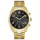 Men's Caravelle New York Stainless Steel Chronograph Watch 44b114 - Bright Gold