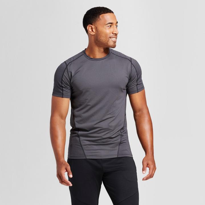 Men's Speed Knit T-shirt - C9 Champion Railroad Gray