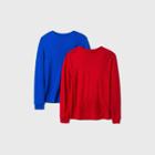 Boys' 2pk Long Sleeve Thermal T-shirt - Cat & Jack Red/blue