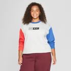 Women's Plus Size No Way Graphic Sweatshirt - Mighty Fine (juniors') Heather Gray