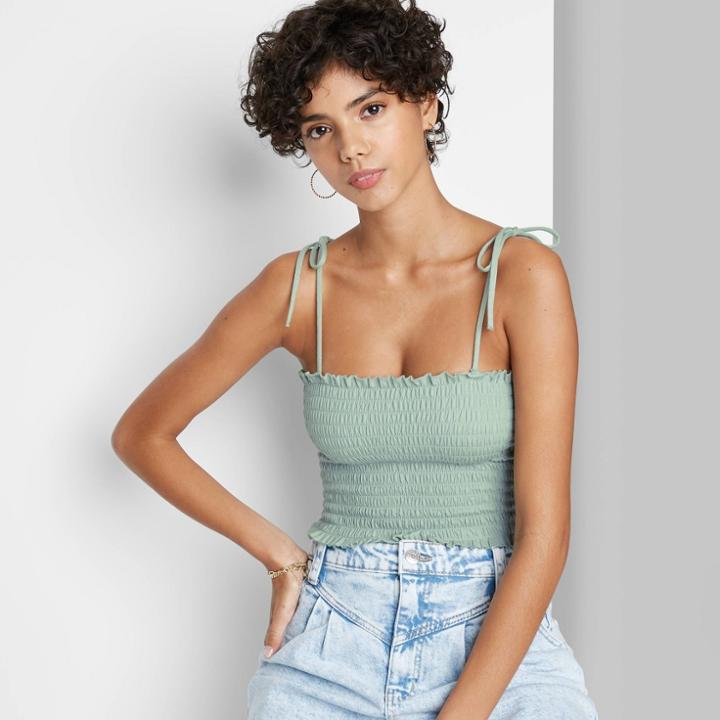 Women's Smocked Tube Top - Wild Fable