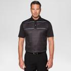 C9 Champion Jack Nicklaus Men's Mini Striped Golf Polo Shirt - Quiet Gray