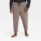 Men's Big & Tall Soft Gym Pants - All In Motion Light Brown