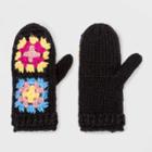 Women's Square Mittens - Wild Fable Black