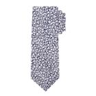 Men's Floral Print Abstract Neckties - Goodfellow & Co Navy One Size, Jamestown Blue