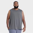 Men's Big & Tall Sleeveless Performance T-shirt - All In Motion Gray
