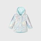 Toddler Girls' Foil Rain Jacket - Cat & Jack