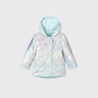 Toddler Girls' Foil Rain Jacket - Cat & Jack