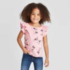 Toddler Girls' Disney Minnie Mouse T-shirt - Pink Heather