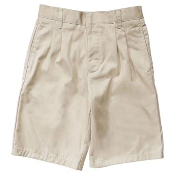 French Toast Boys' Pleated Shorts - Khaki